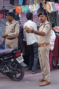 रतलाम शहर मे यातायात पुलिस के द्वारा चलाया जा रहा एक सप्ताह एक रोड अभियान
